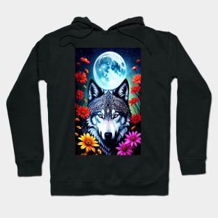 Tribal Wolf Hoodie